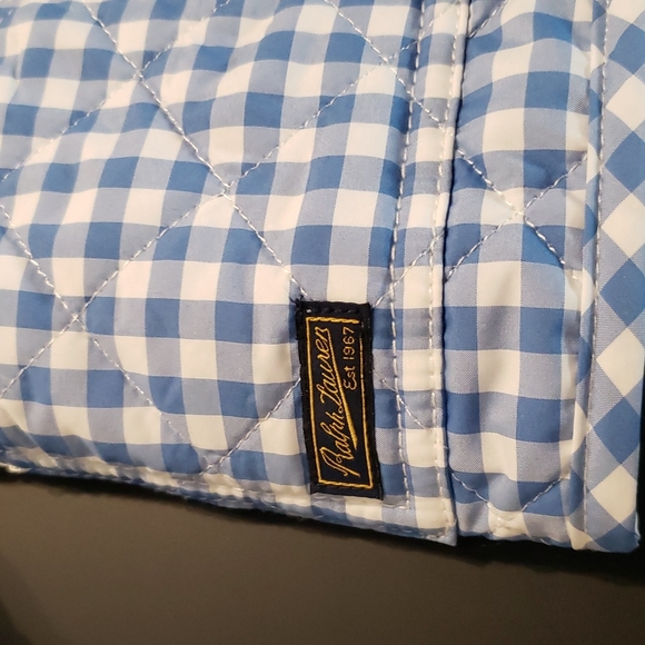 Ralph Lauren Gingham Girls Coat - Picture 3 of 6